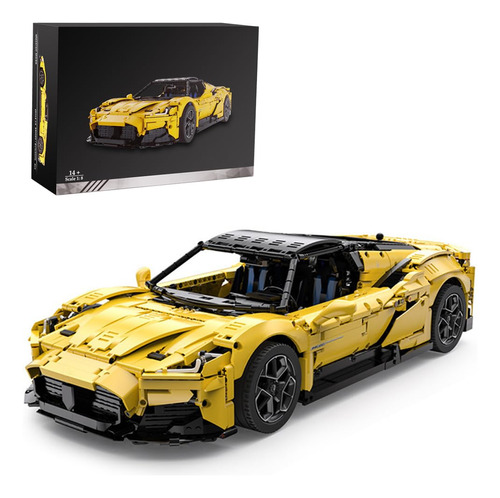 Misini  Technik Super Car Building Blocks, 1:8 Moc Kit De C.