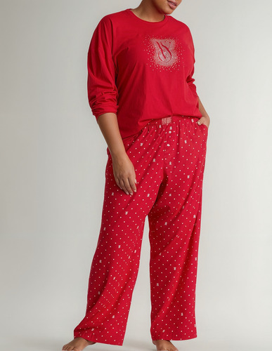 Pijama Algodón 2 Piezas Victorias Secret Original