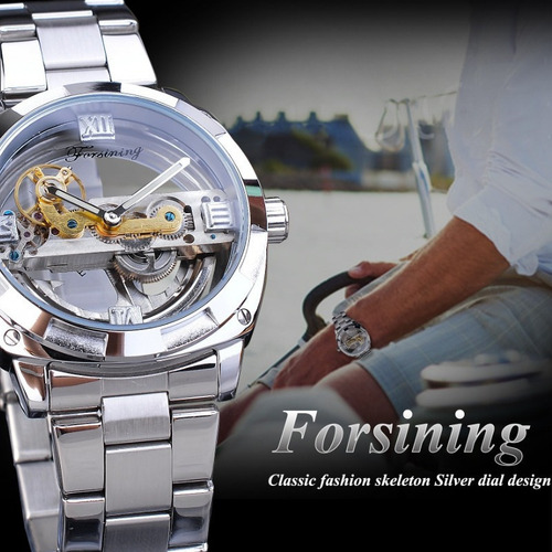 Reloj Mecánico Luminoso Forsining Hollow Out