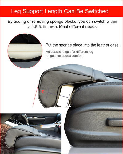 Soporte Ajustable Para Piernas En Asiento De Automóvil