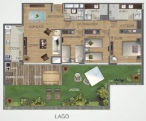 Venta Apartamento Barra De Carrasco 3 Dormitorios