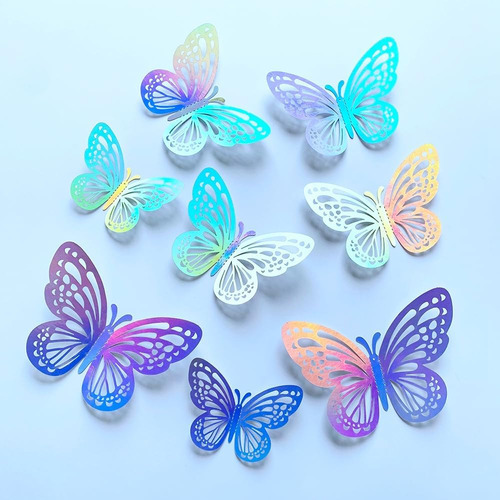 ~? Bestylez Illusory Color 3d Butterfly Decor, Linda Butterf