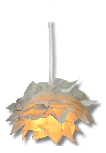 Lampara Decorativa Flor (pantalla+cuerda Colgante E27) 