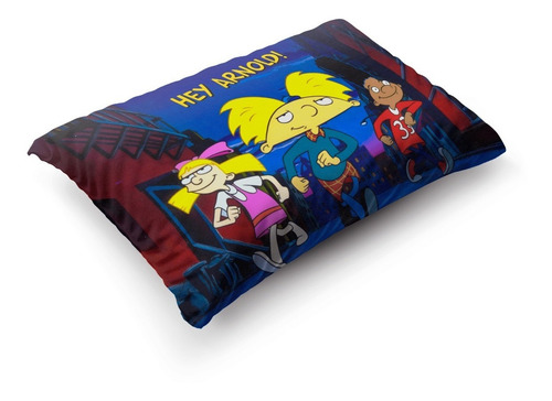 Imagen 3 de 5 de Funda De Almohada Hey Arnold 70x45cm Vudú Love