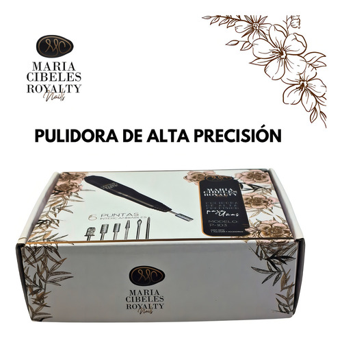 Maria Cibeles Royalty Regal Shine Pulidor 6 Puntas Mc Nails R