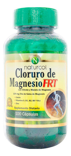 Cloruro De Magnesio Forte 100 Capsulas Naturcol