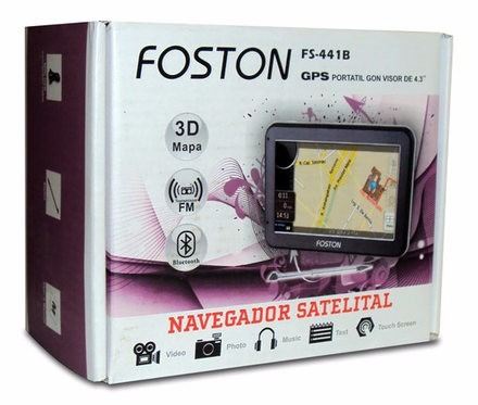 Gps Foston Fs-441b Com Bluetooth