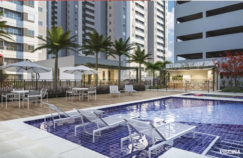 Apto Mcmv Lançamento - Varanda - Piscina E Ar Condicionado*
