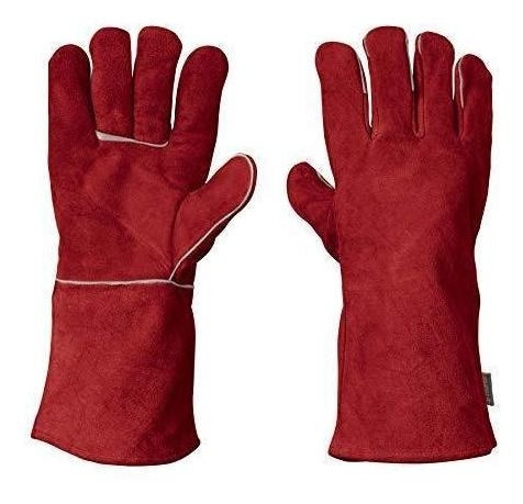 Guantes Rojos Para Soldador 19458