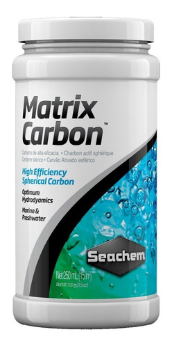 Matrix Carbon 250ml Activado Filtro Acuario Pecera Peces