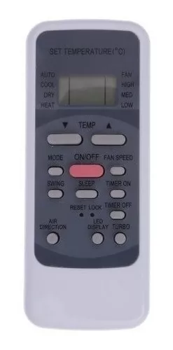 Controle Remoto Ar Condicionado Midea R51C 