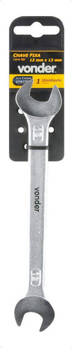 Chave Fixa 12 Mm X 13 Mm Em Aço Cromo Vanádio Vonder