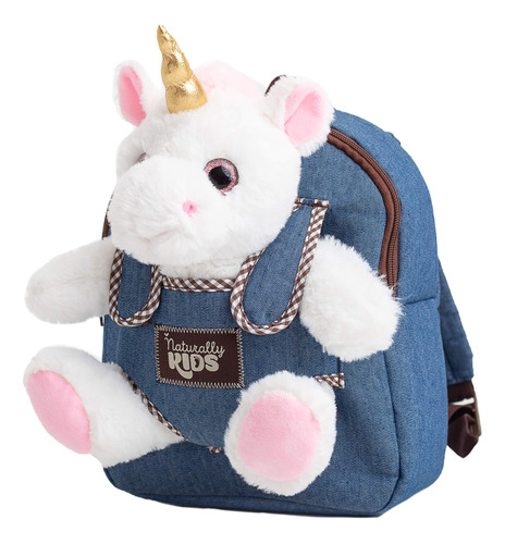 Naturally Kids Mochila Pequea De Unicornio Para Nias, Juguet