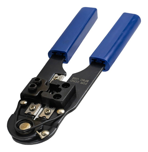 Imagem 5 de 8 de Alicate De Crimpar Cabo De Rede 8p8c - Rj45 - Gc-210c
