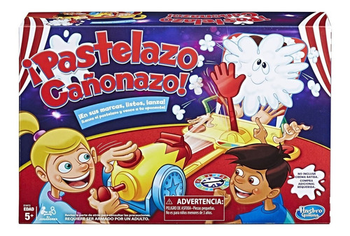  Pastelazo Cañonazo Juego De Mesa Hasbro