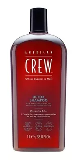 Shampoo Detox American Crew Limpieza Exfoliante 1000ml