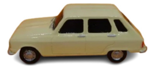 Renault 6 Crema 1/43 Exclusivo Lanzamiento