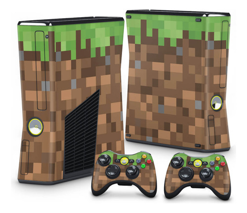 Skin Para Xbox 360 Slim Adesivo - Modelo 133