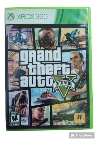 Grand Theft Auto 5 Xbox 360 Físico (Usado)