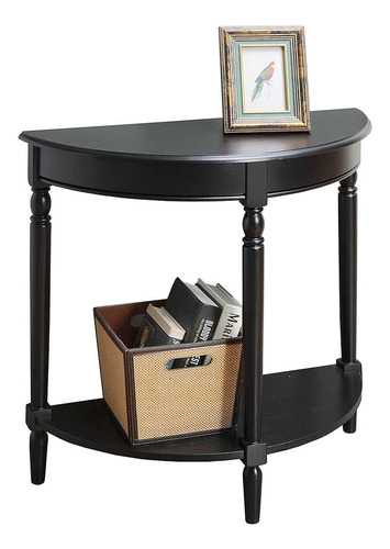 Convenience Concepts French Country Mesa De Entrada Semicirc