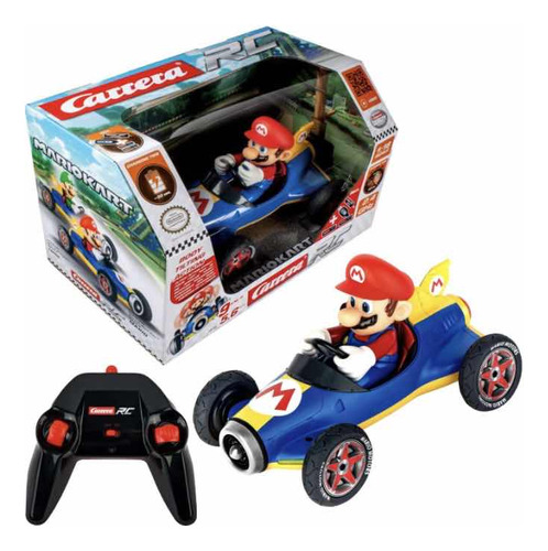 Auto A Control Remoto Mario Kart Mach 8 Súper Mario Bros