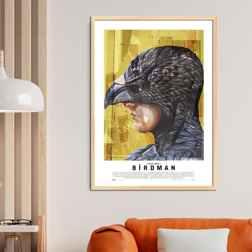 Cuadro Poster Birdman Alejandro Gonzalez Iñarritu Cine