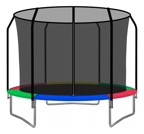 Cama Elastica 1,8 Metros Diametro Saltarina Red Protectora