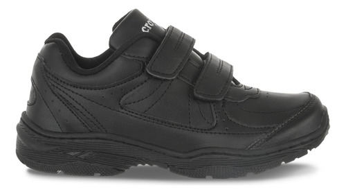 Imagen 2 de 8 de Zapatos Colegial 11 New Negro Para Niño Y Niña Croydon