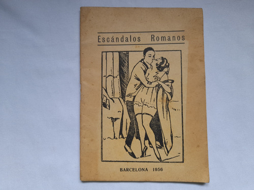 Revista Escandalos Romanos, Duende Rojo, Coleccion Colette (Usado)