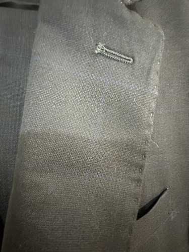 Traje 2 Piezas Massimo Dutti Azul Marino 44r (Usado)