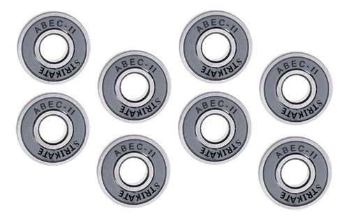 2 X 8 Piezas 608rs-abec 11 Rodamientos Patín De Ruedas De
