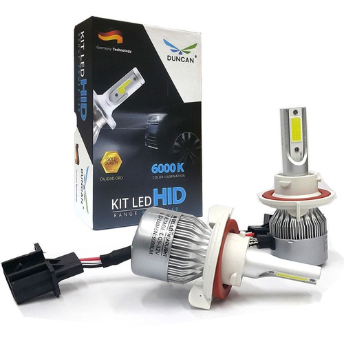 Kit Lamparas Led C6 H13 6000k