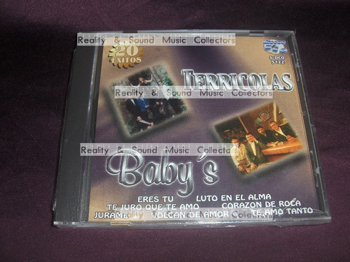 Terricolas Babys Los Fressno 20 Exitos Cd Discos Dco 