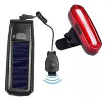 Comprar Luz Led Delantera + Trasera + Claxon Bicicleta Scooter Patin