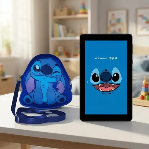Tablet Infantil Stitch Positivo Vision Tab 7 - Processador Octa-Core 3GB RAM 64GB