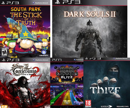 Dark Souls 2 + South Park + Extras Juegos Ps3 Español