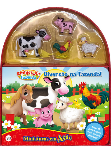 Miniaturas Em Ação - Amigos Da Fazenda, De Laurel Clayton. Editorial Vr Editora, Capa Mole, Edição 1 Em Português, 2025