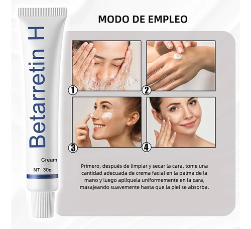 La Crema Para Manchas Oscuras, Crema Betarretin H