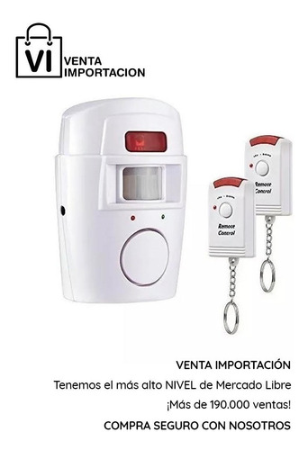 Alarma Domiciliaria Inalambrica Sensor Kit Casa Liquidamos
