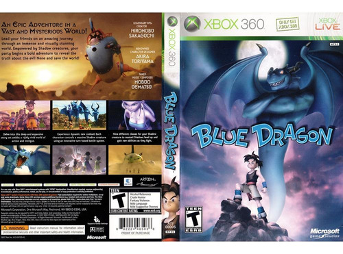 Blue Dragon - Xbox 360 Lt3.0 - Infantil Ler Características