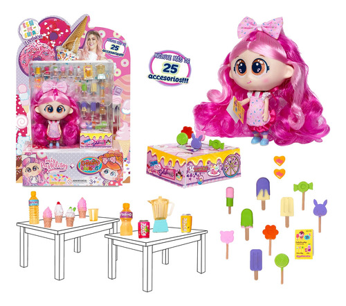 Mis Pastelitos Muñeca Distroller Con Accesorios Original