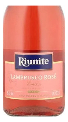 Pack De 4 Vino Rosado Riunite Lambrusco 750 Ml