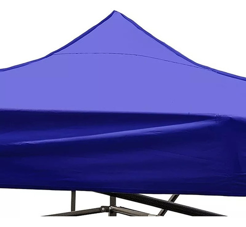 Toldo De Jardín Impermeable De Repuesto Azul De 3 X 3 M