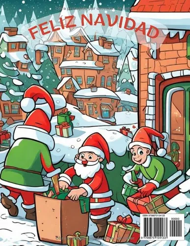 Navidad, Colorea La Navidad Dibujos Divertidos: Libro De Col