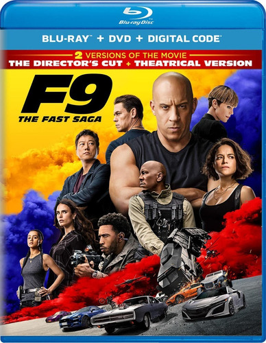 Blu-ray + Dvd F9 The Fast Saga / Rapidos Y Furiosos 9