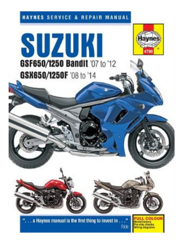 Suzuki Gsf650/1250 Bandit & Gsx650/1250f (07-14) Hayne. Eb17