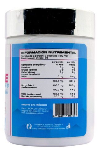 Lipoblue Balance 60 Capsulas