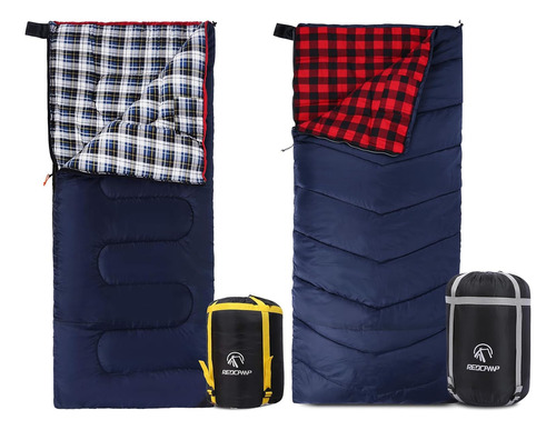 Saco De Dormir De Franela De Algodón Para Camping