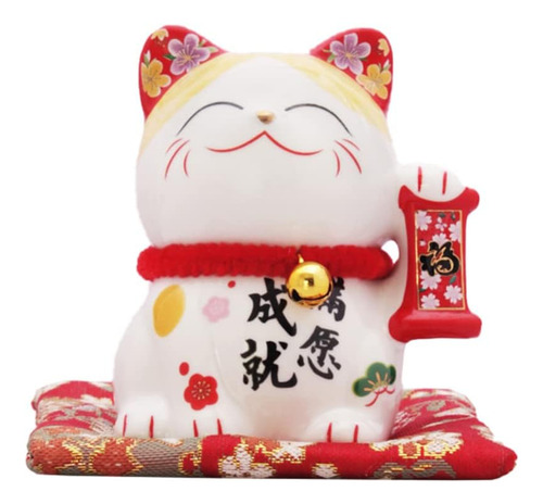 Gato De La Suerte Maneki Neko Feng Shui Para Oficina En Casa
