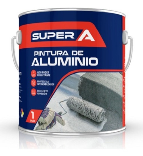 Pintura De Aluminio Super A - Galón